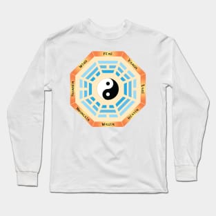 I Ching Yin Yang Long Sleeve T-Shirt